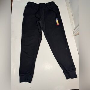 Nike Black Sweatpants with Logo Accent